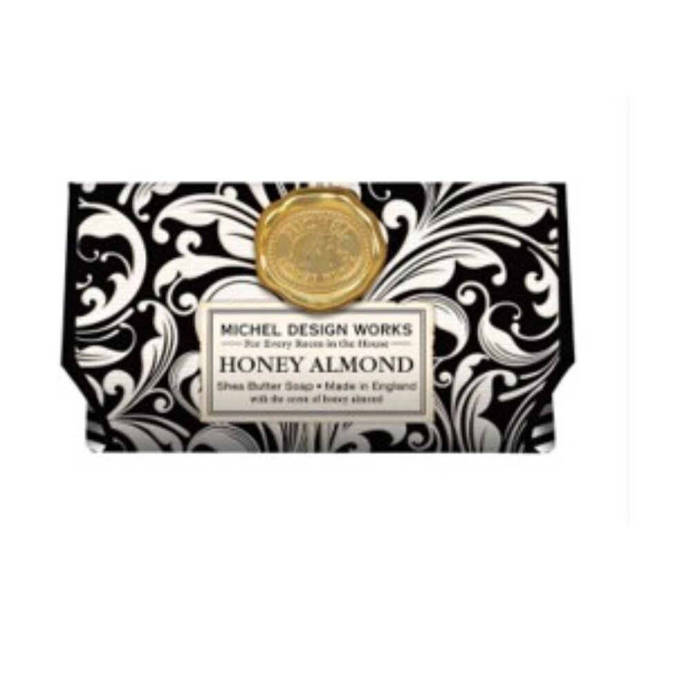 Michel Design Works Large Bath Soap Bar - Honey Almond
